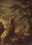 Salvator Rosa Democritus and Protagoras china oil painting reproduction